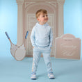 Afbeelding laden in galerijweergave, Mitch & Son joggingpak met capuchon Scott Lichtblauw - foto 8