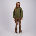 Afbeelding laden in galerijweergave, Raizzed sweater meisjes Sabine Dark moss
