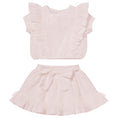 Afbeelding laden in galerijweergave, Sofija 2-delige set meisjes Vanessa Top/Rok Babyroze — setfoto