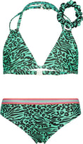 Afbeelding laden in galerijweergave, Bikini Zabrina Meisjes Bikiniset – Tropic Mint