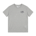 Afbeelding laden in galerijweergave, L/AB Off-White t-shirt jongens Diag Heather Grey, voorkant