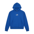 Afbeelding laden in galerijweergave, L/AB Off-White hoody jongens Core Diag Cobalt Blue, voorkant