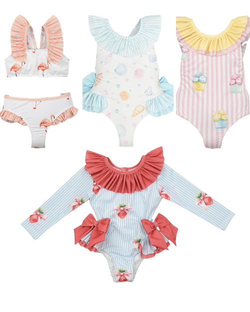 Meia Pata zwemkleding modellen 2026 — badpakken en bikini's voor meisjes