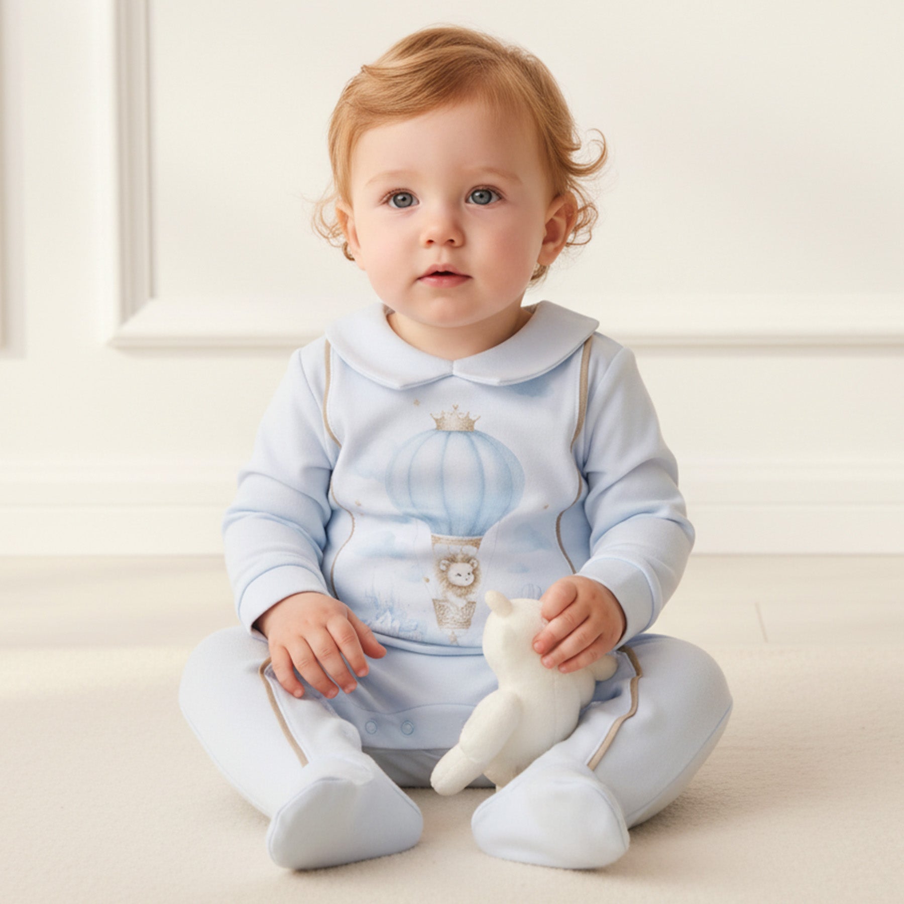 Sofija boxpak met kraag baby jongens Beni - foto 2