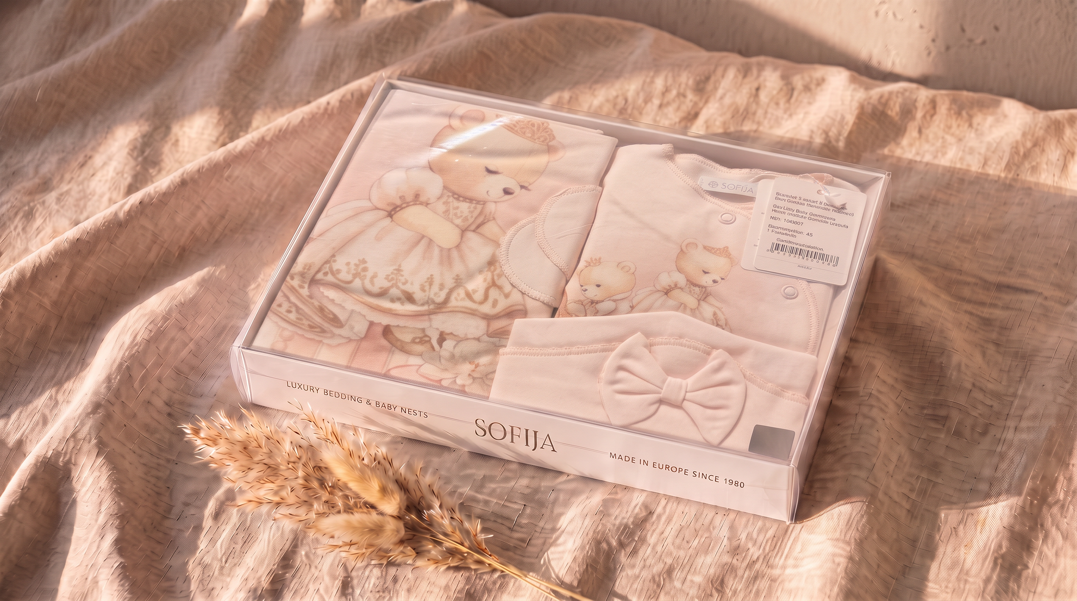 Sofija 5-delige set newborn meisjes Dona Babyroze - foto 8