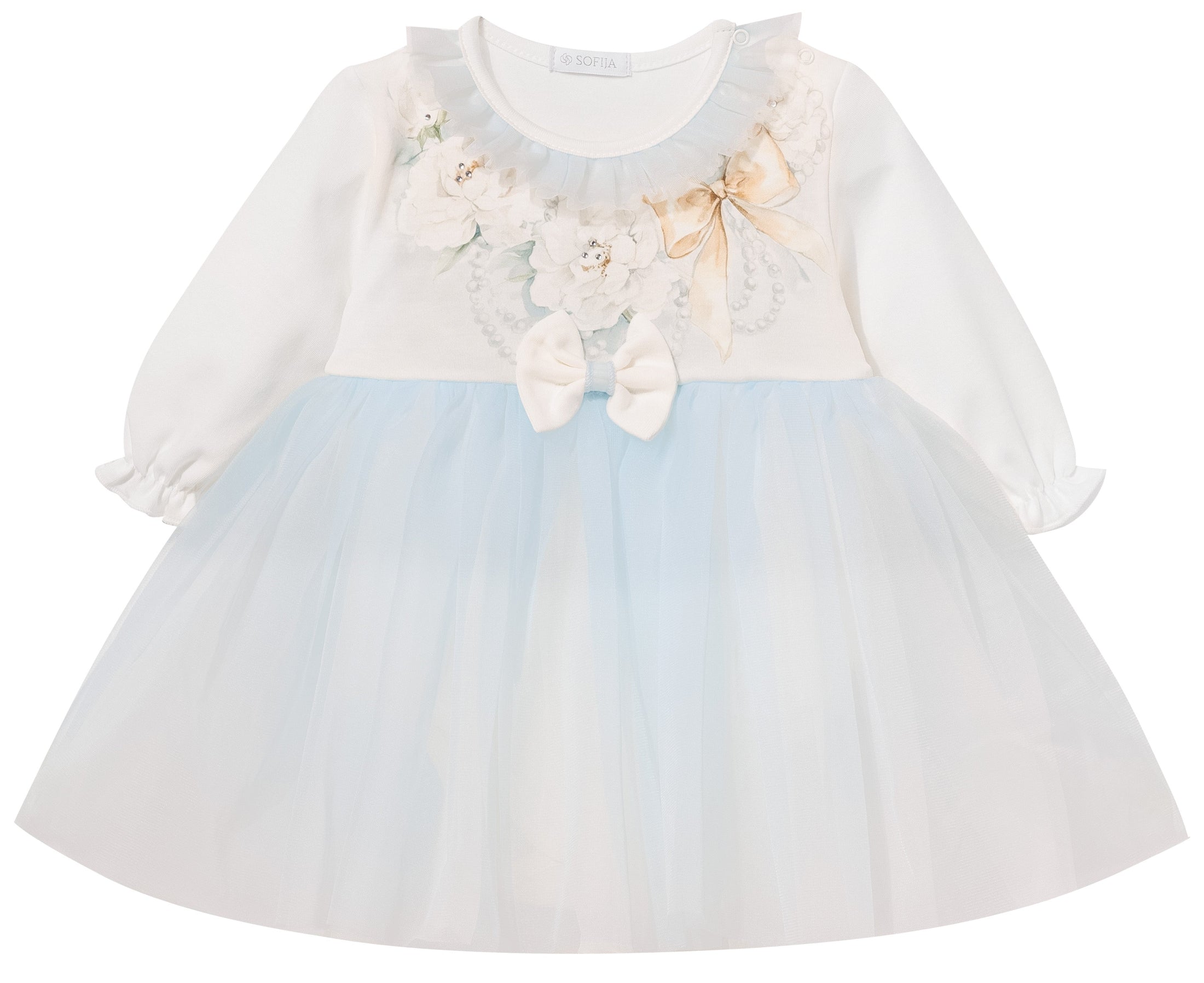 Sofija jurk baby meisjes Dona Ivory - foto 1