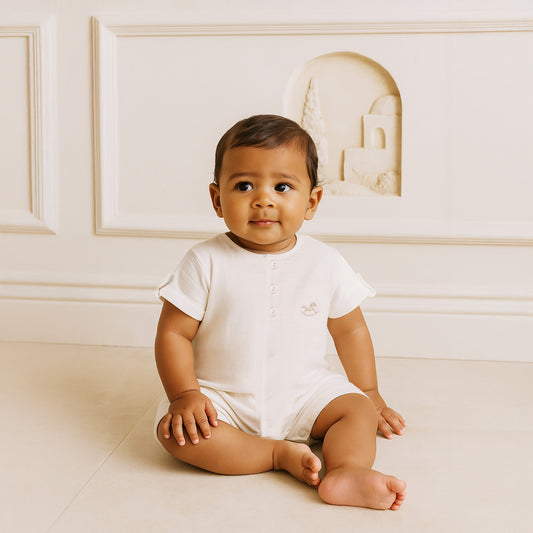 Sofija boxpak baby Fabio Ivory — achteraanzicht