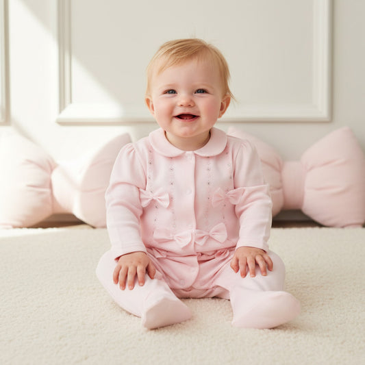 Sofija boxpak baby meisjes Hana Babyroze — vooraanzicht dicht