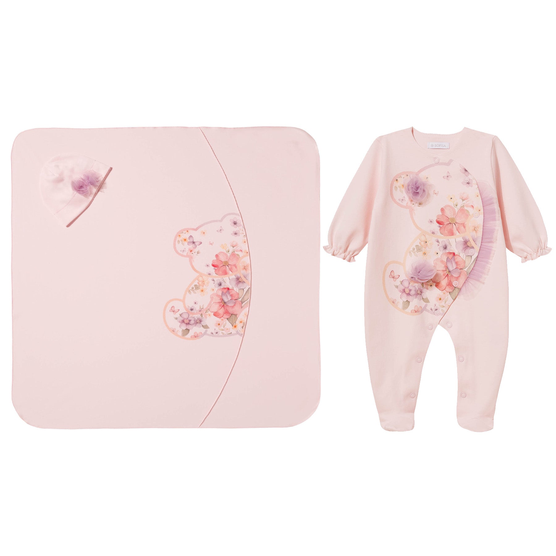 Sofija 3-delige set newborn meisjes Inga
