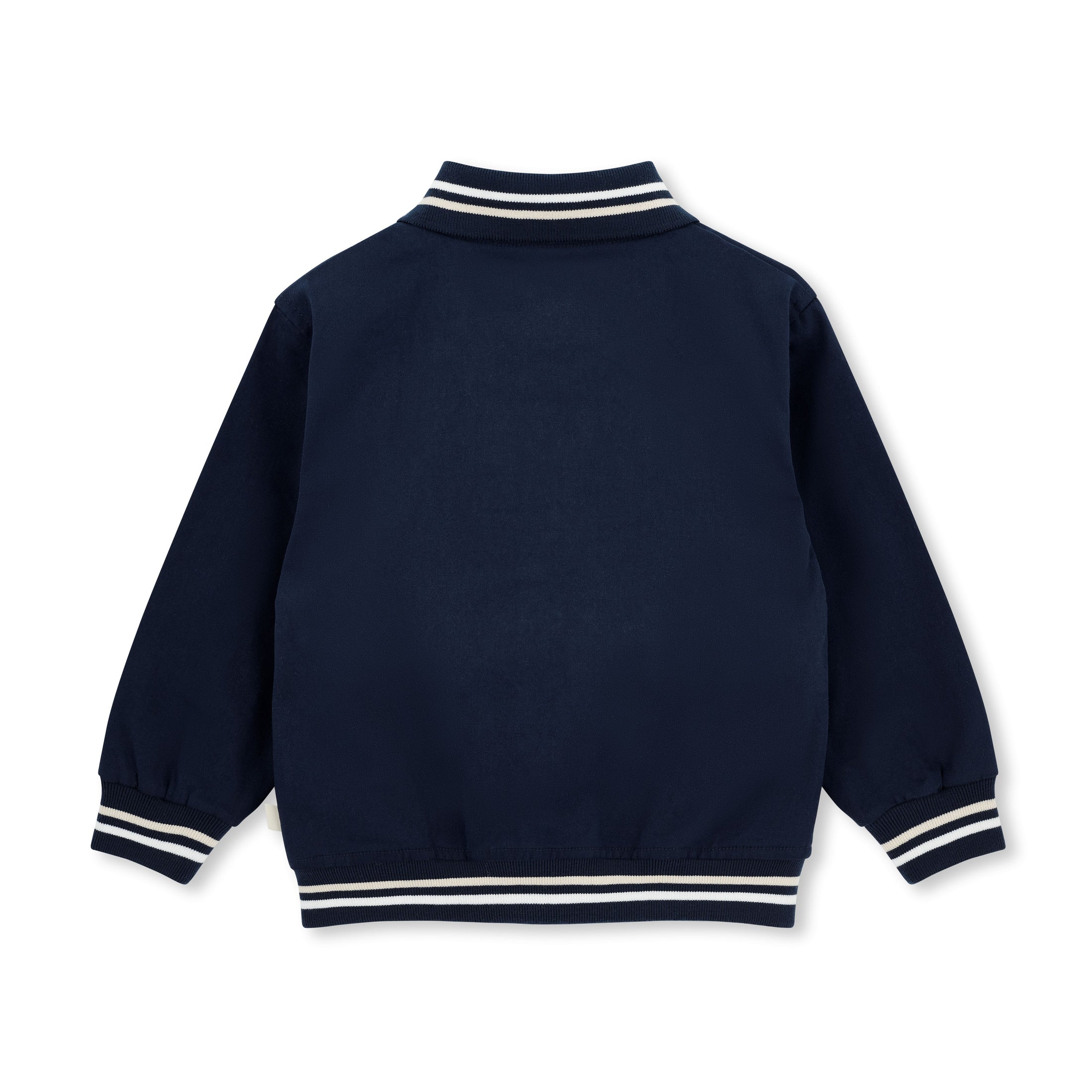 SANTIAGO Twill Bomber Jacket - Dark Navy