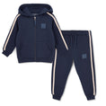 Afbeelding laden in galerijweergave, Mitch & Son joggingpak met capuchon Santino Donkerblauw - foto 1

