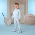 Afbeelding laden in galerijweergave, Mitch & Son joggingpak met capuchon Scott Lichtblauw - foto 10
