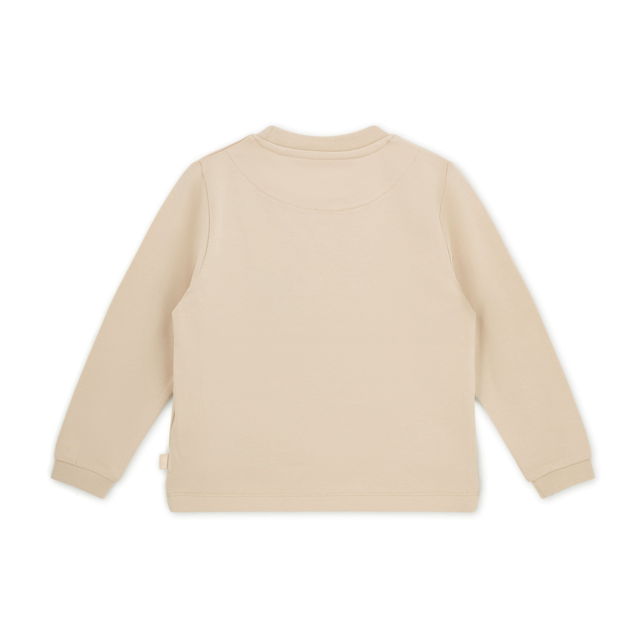 SUTTON Long Sleeve T-Shirt - Stone Beige