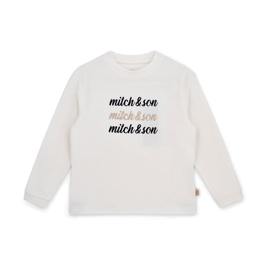 SUTTON Long Sleeve T-Shirt - Snow White