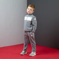Afbeelding laden in galerijweergave, Mitch & Son joggingpak met halve rits Tyler Grijs
