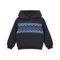 Afbeelding laden in galerijweergave, WATSON ZigZag Hoody Tracksuit - Black
