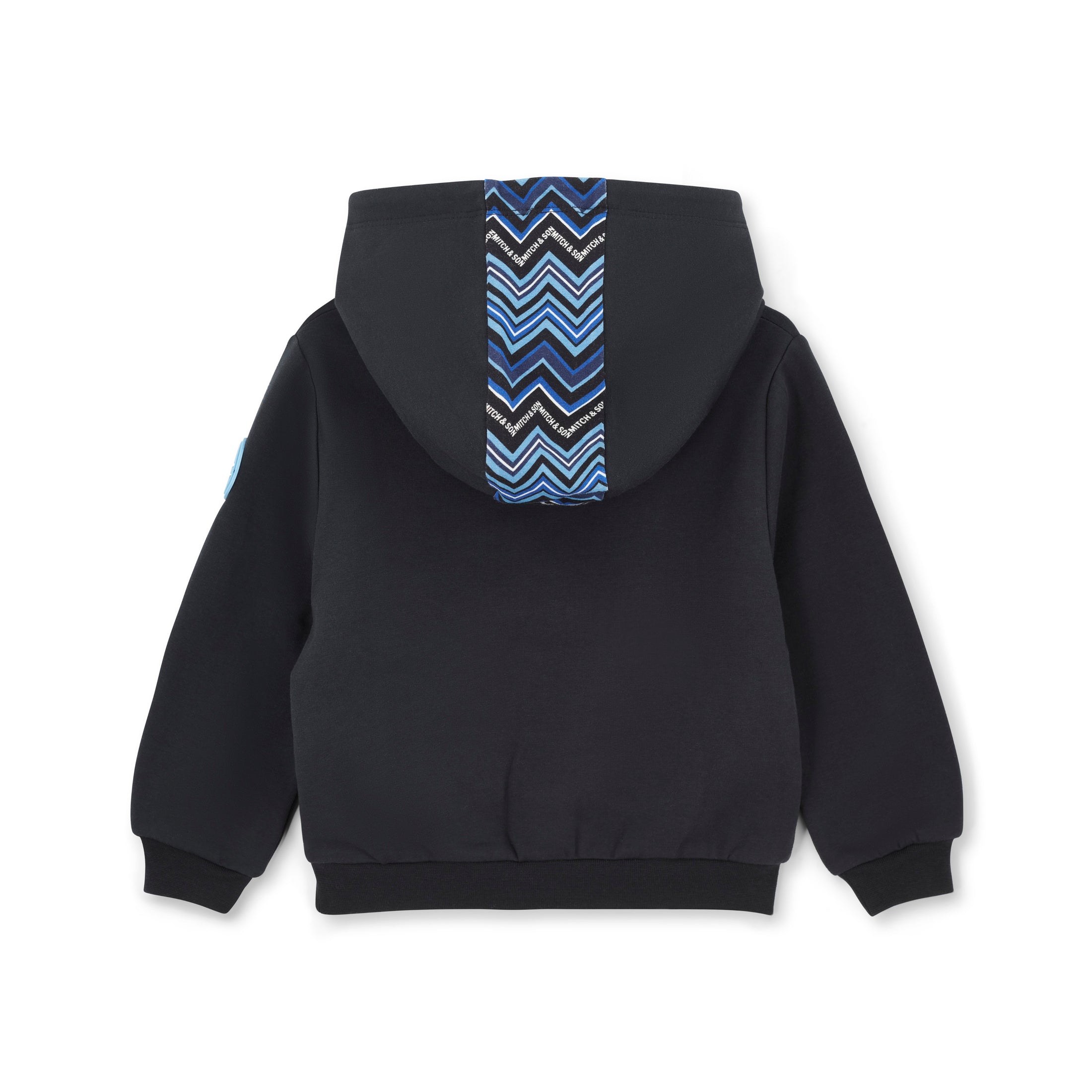 WATSON ZigZag Hoody Tracksuit - Black