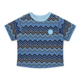 Afbeelding laden in galerijweergave, WESTON ZigZag T-Shirt - Cornflower Blue
