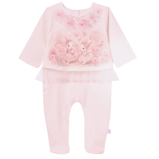 Sofija babypakje meisjes Nel Babyroze — vooraanzicht