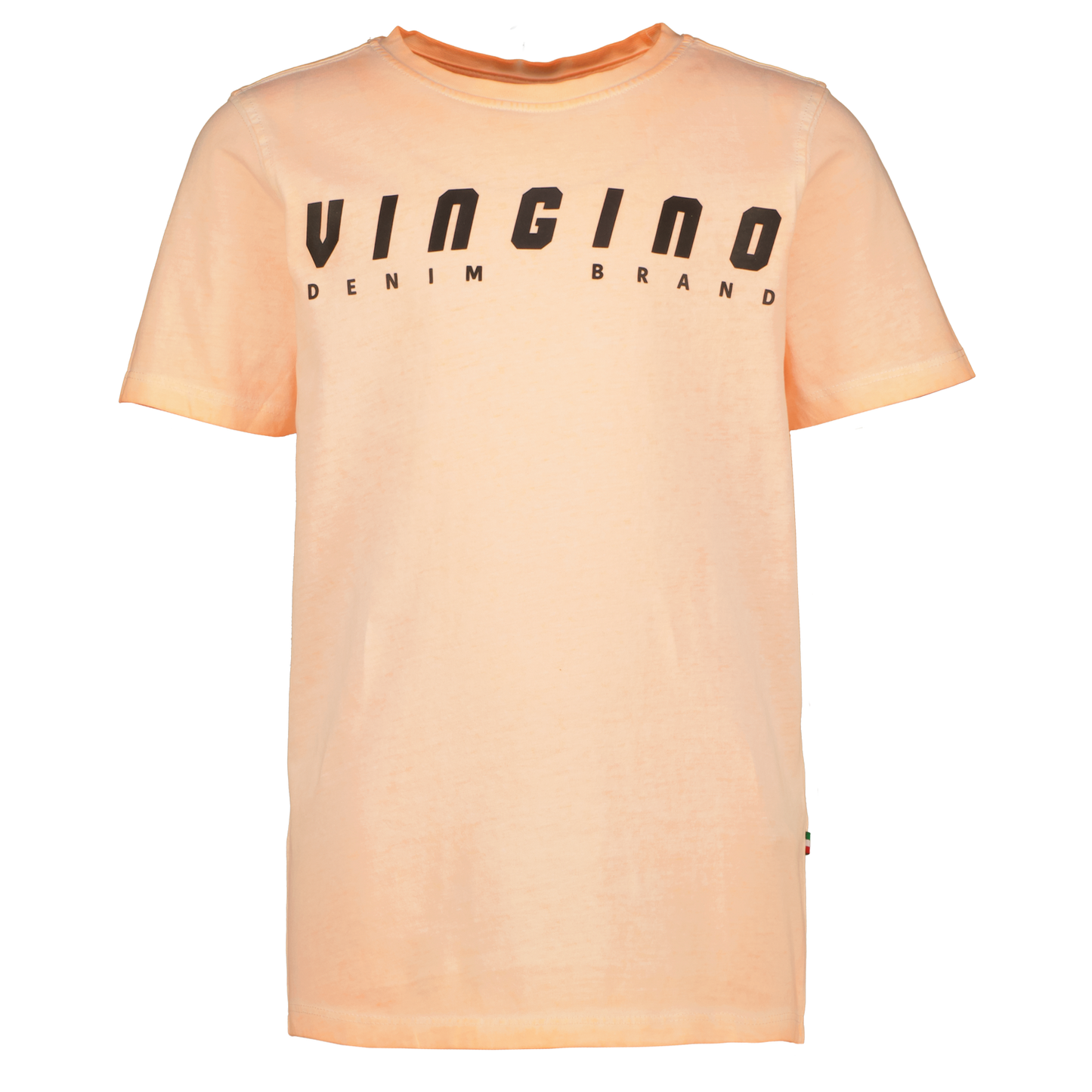 Logo T-Shirt Wash Soft Neon Orange