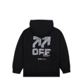 Afbeelding laden in galerijweergave, L/AB Off-White hoody jongens Off Active Duct Tape Black, achterkant
