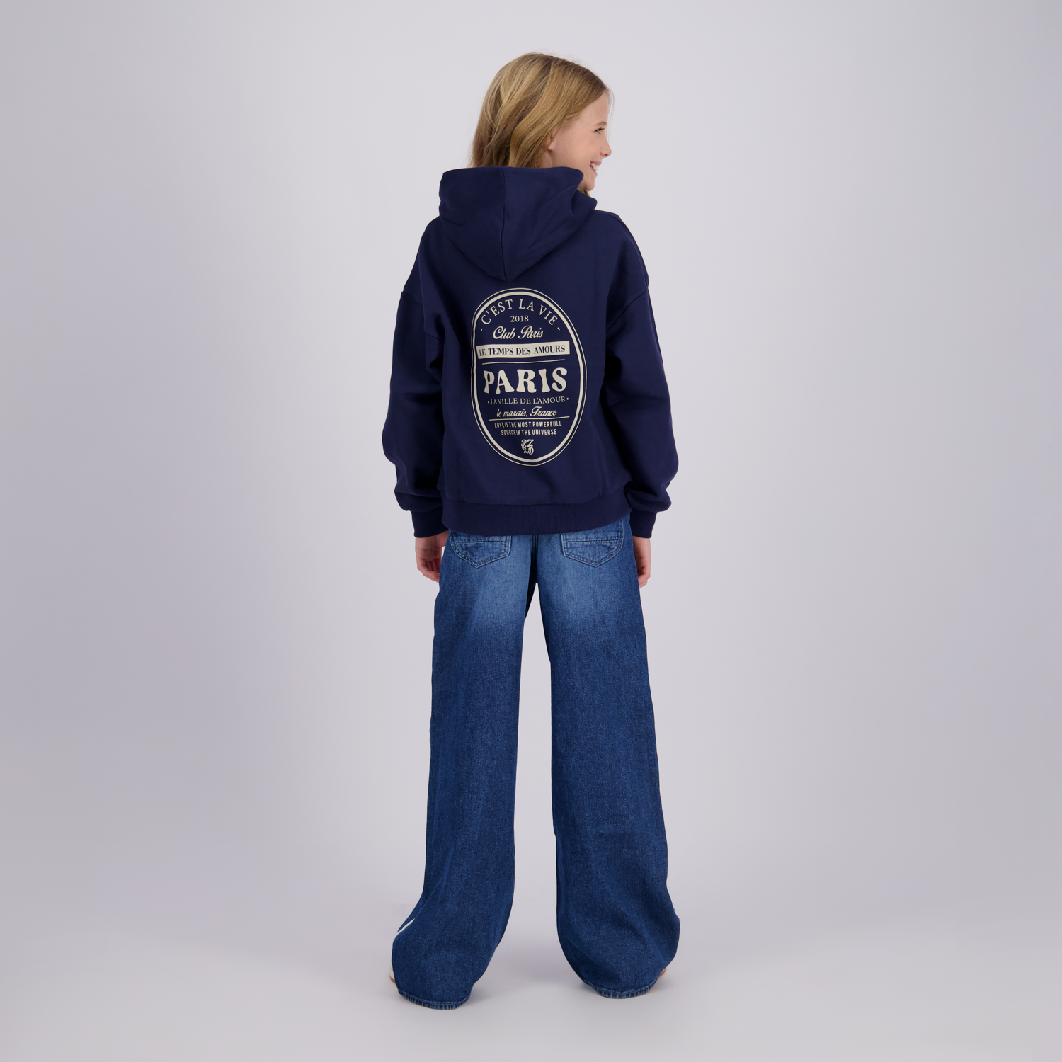 Raizzed sweater meisjes Helena Naval Academy, op model