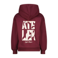 Afbeelding laden in galerijweergave, Raizzed hoody meisjes Helmy Maroon Banner
