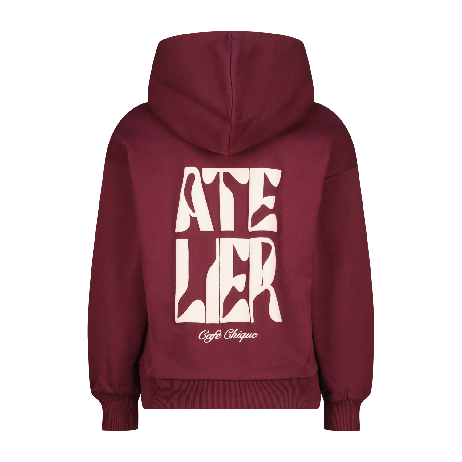 Raizzed hoody meisjes Helmy Maroon Banner