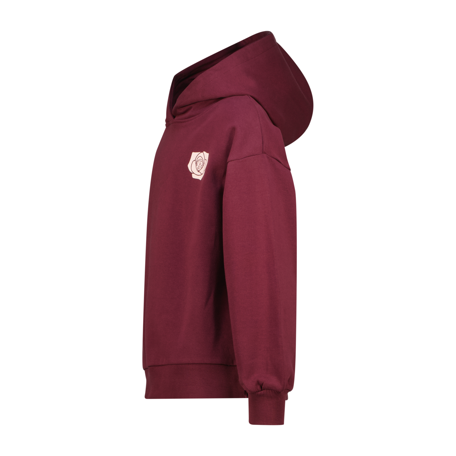 Raizzed hoody meisjes Helmy Maroon Banner