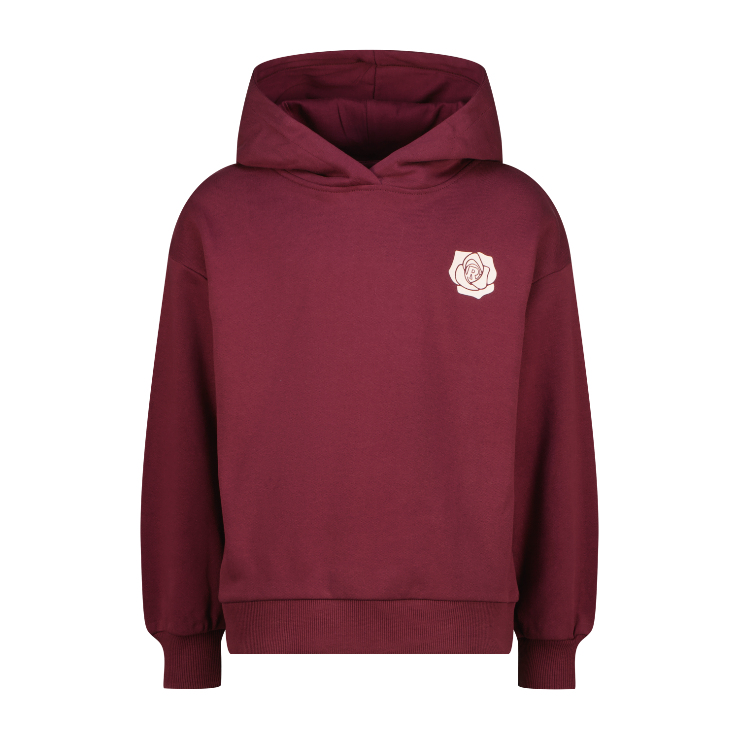 Raizzed hoody meisjes Helmy Maroon Banner
