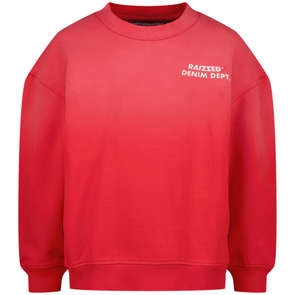 Sweater Nover Jam red