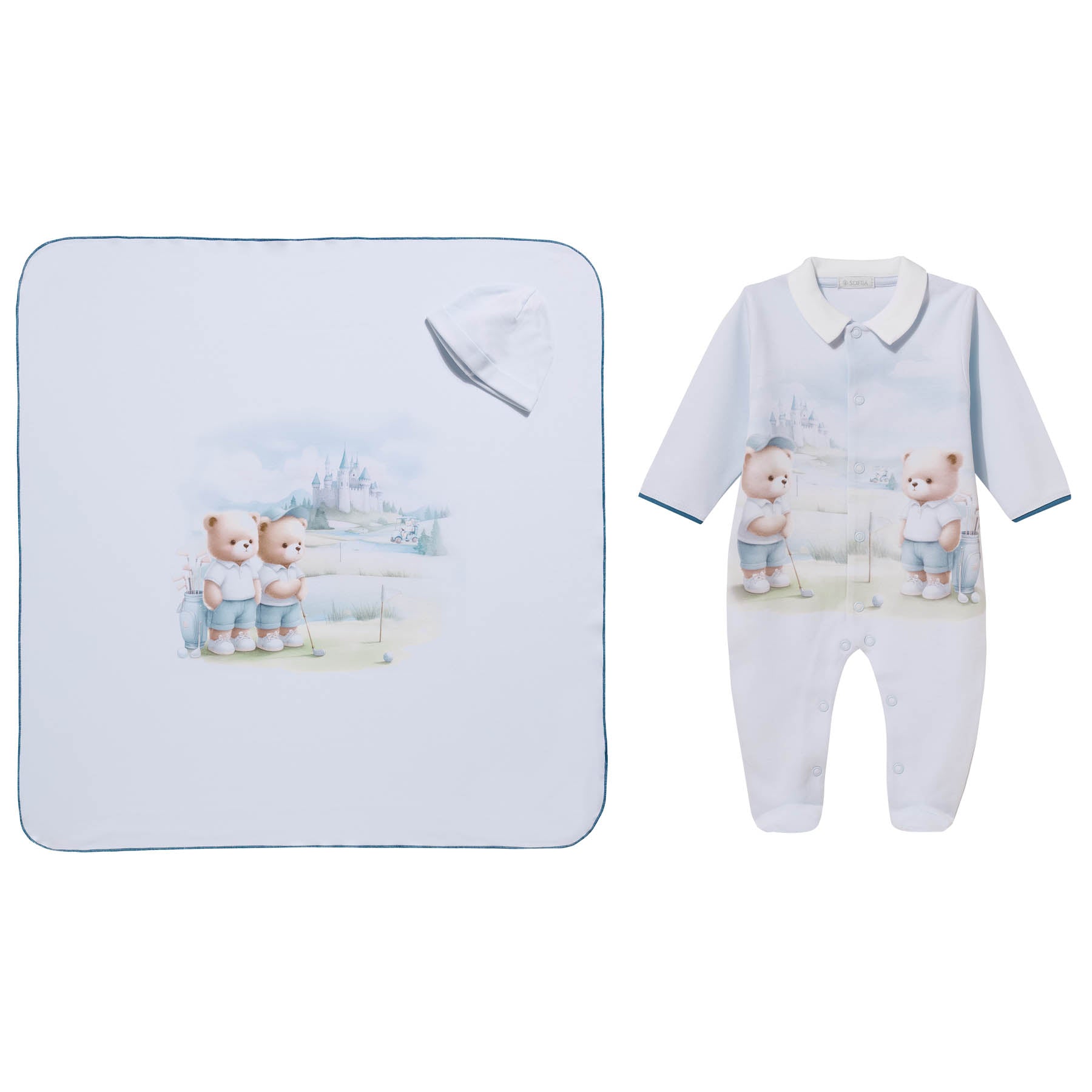 Sofija 3-delige set newborn jongens Robbie