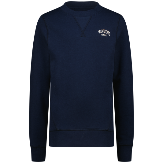 Sweater Logo crewneck Dark Blue