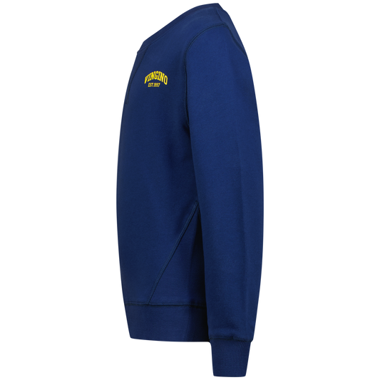 Sweater Logo crewneck Navy Peony
