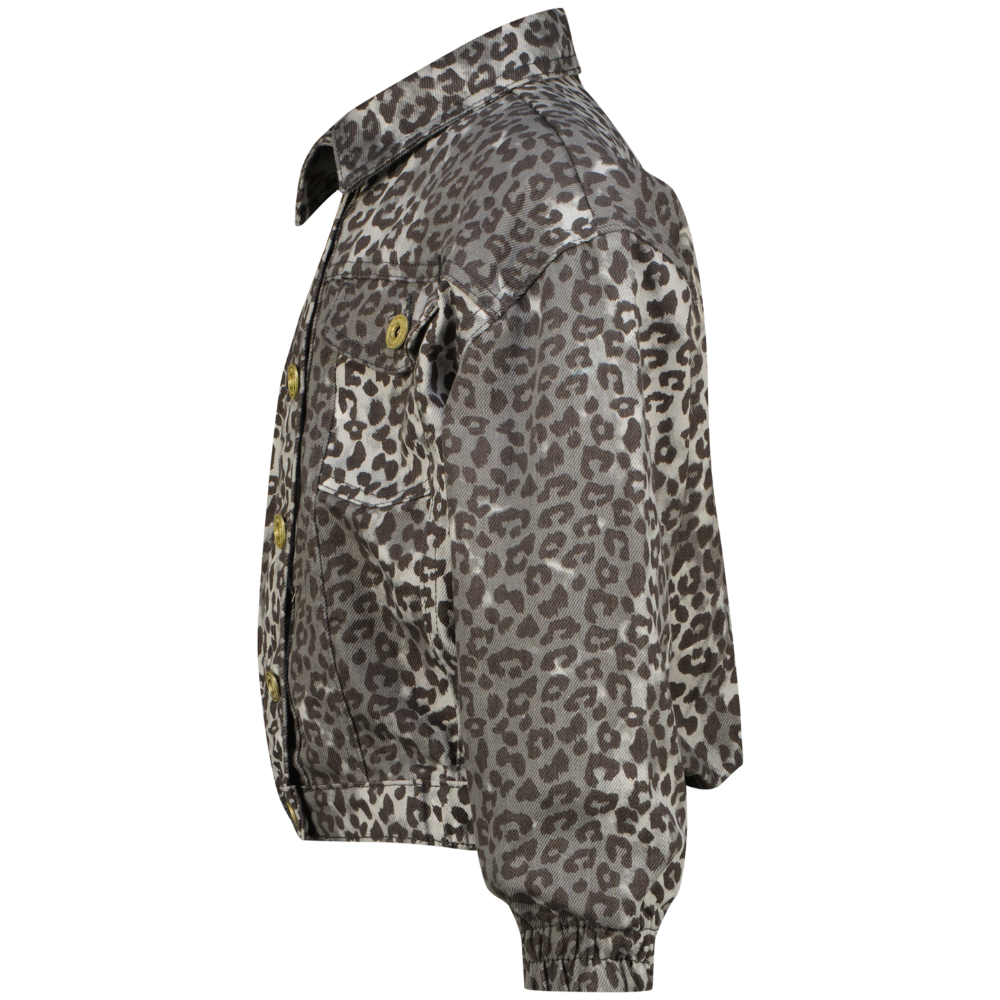 Spijkerjas Tori Leopard