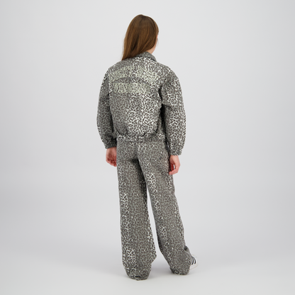 Spijkerjas Tori Leopard