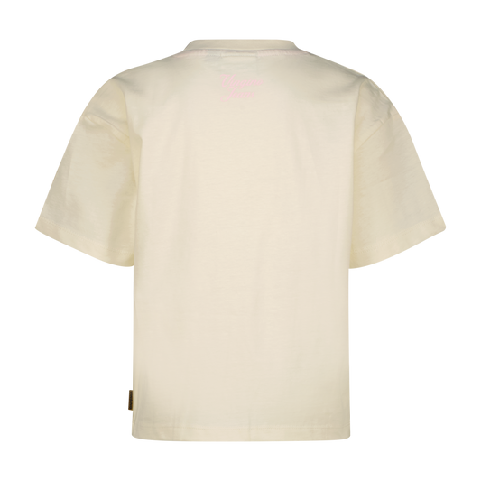 Vingino meisjes T-shirt Henske wit Coconut Milk