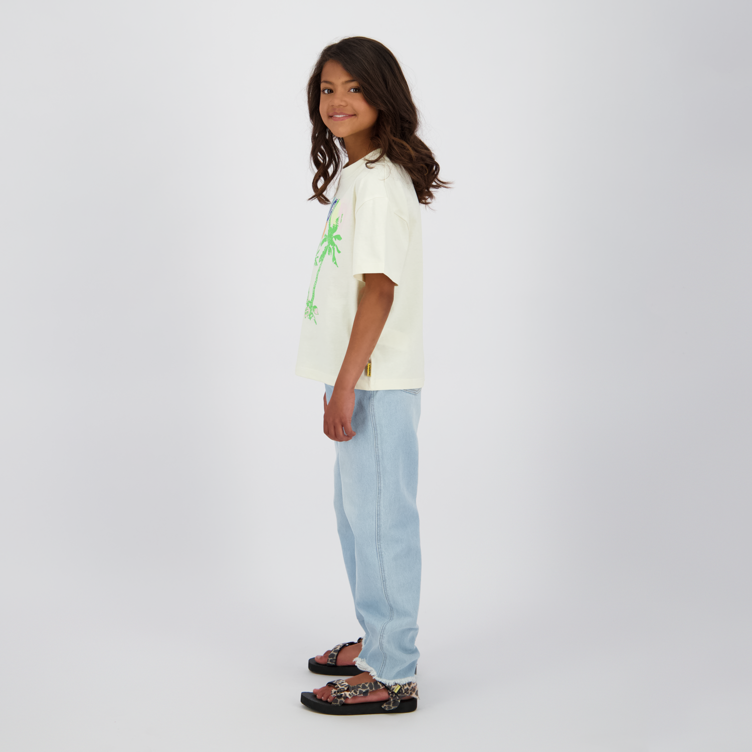 Vingino meisjes T-shirt Henske wit Coconut Milk