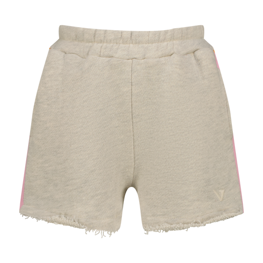 Icon-sweat short tape-Soft vanilla melee