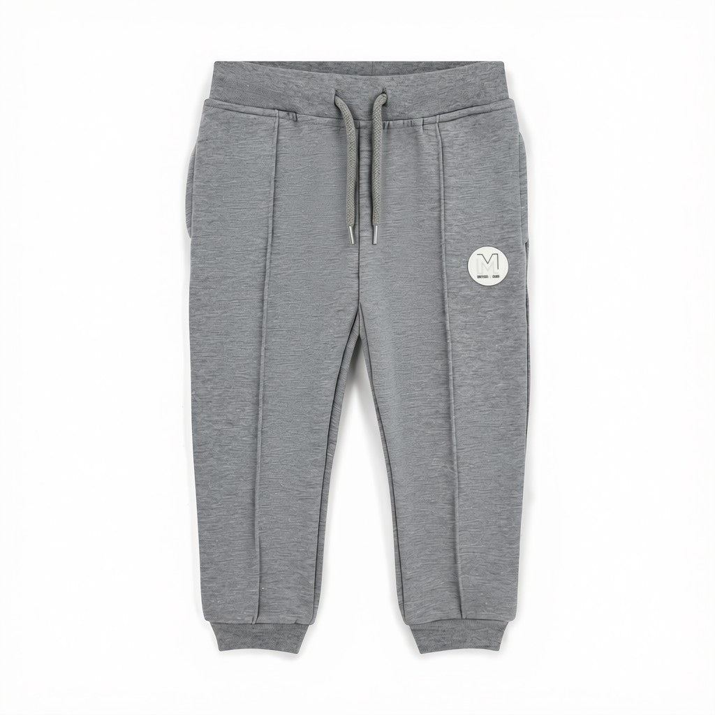 Mitch & Son joggingpak met halve rits Tyler Grijs