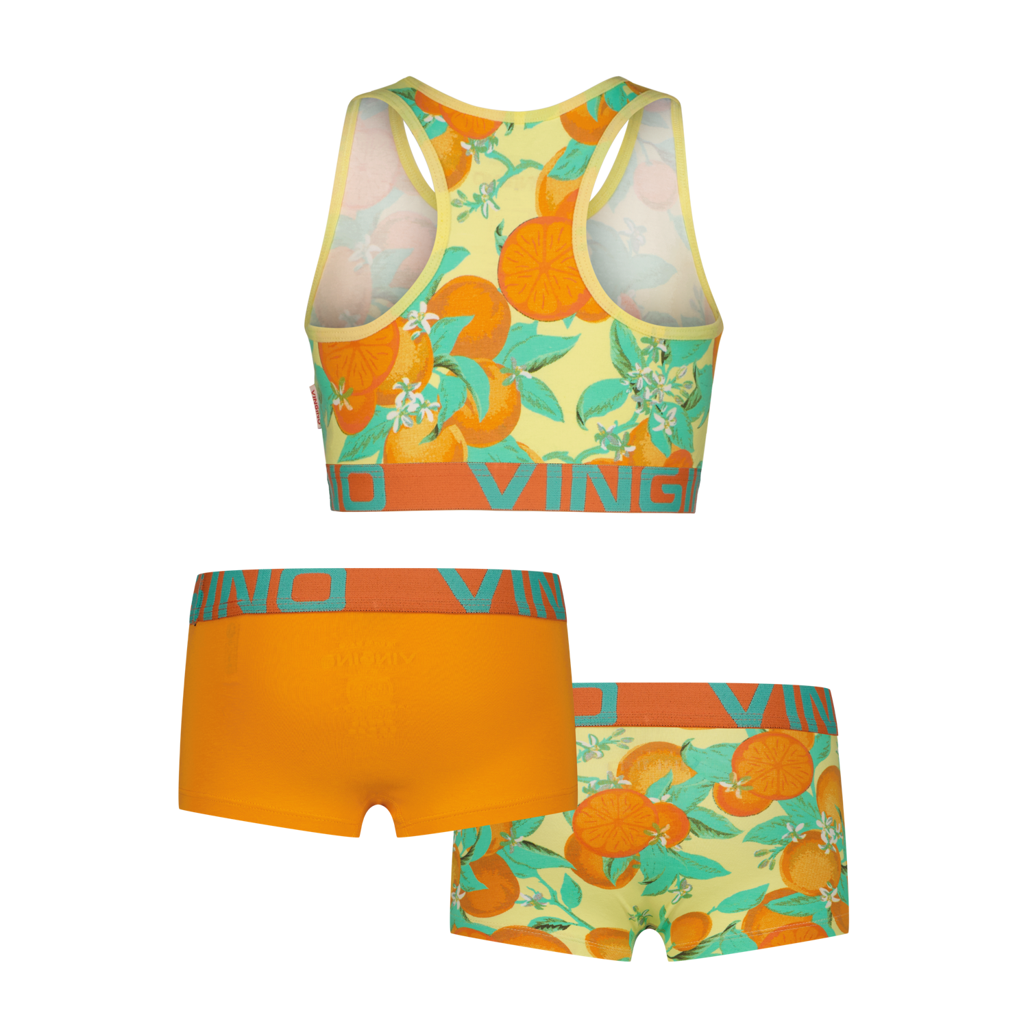 U262 Orange racer 3pack-Apricot