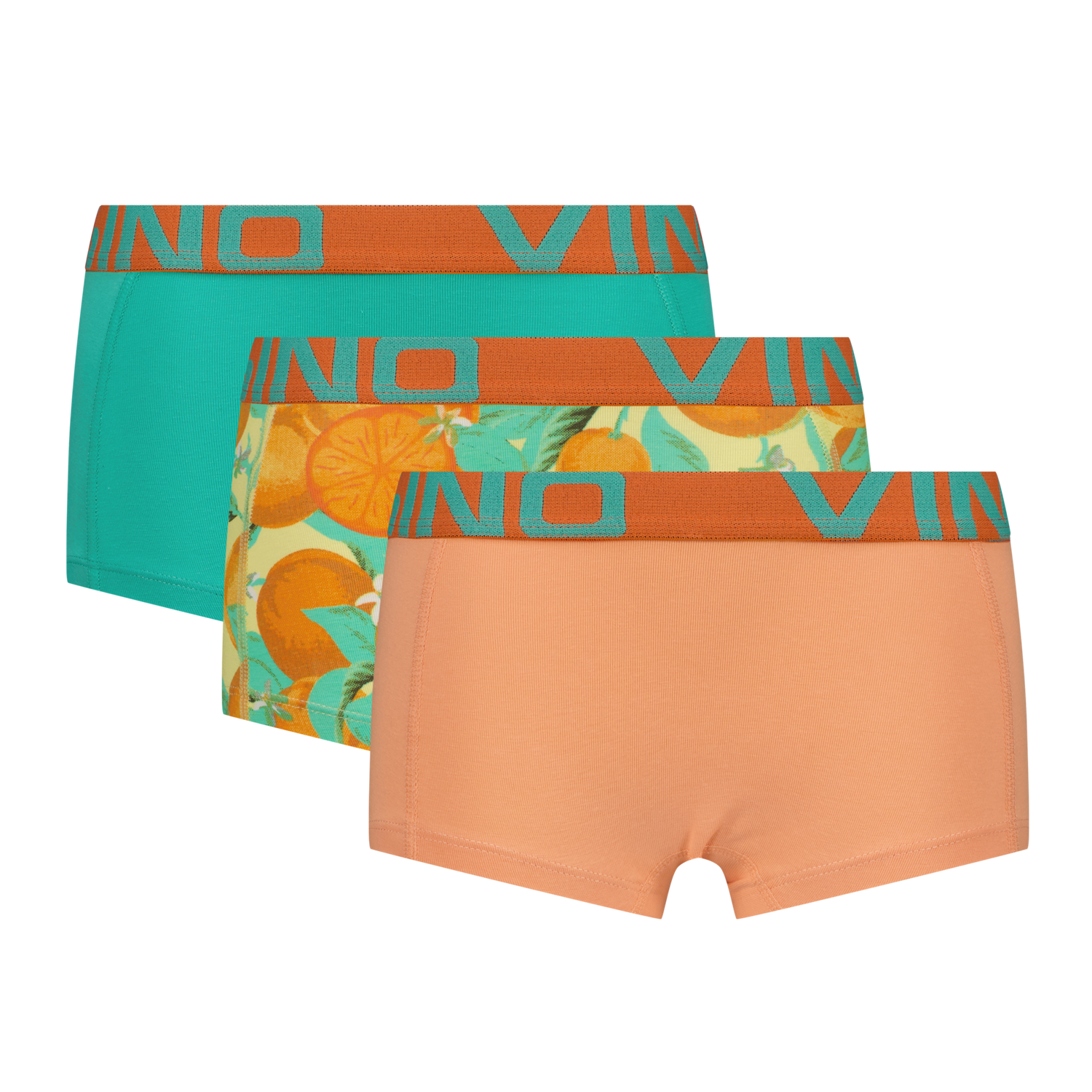 U262 Orange 3pack-Apricot