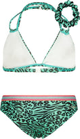 Afbeelding laden in galerijweergave, Bikini Zabrina Meisjes Bikiniset – Tropic Mint
