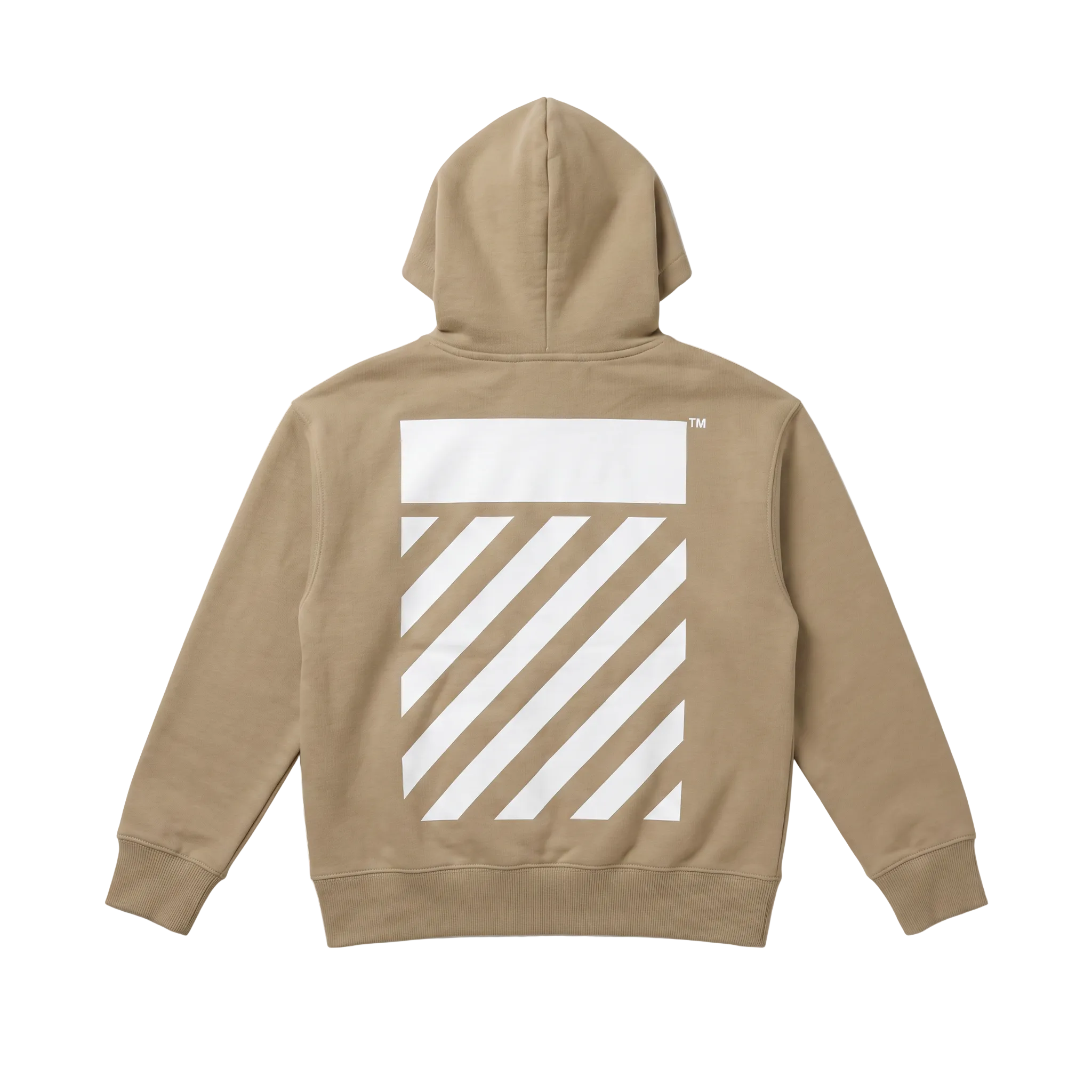 L/AB Off-White hoody jongens Core Diag Cornstalk, achterkant