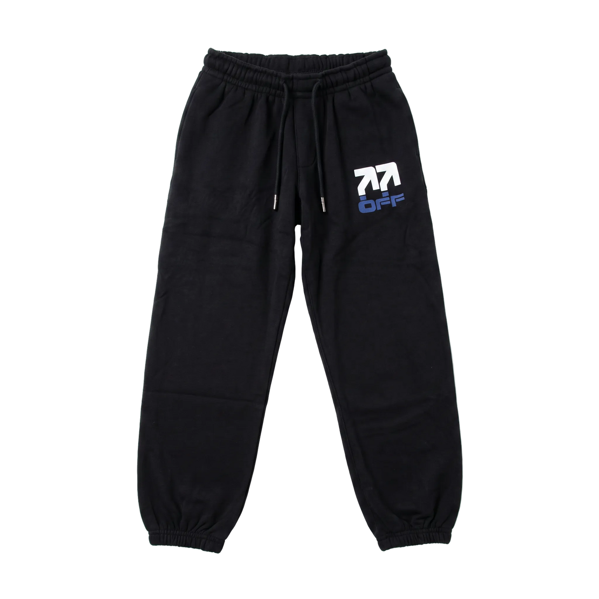 L/AB Off-White joggingbroek jongens Off Active Black, voorkant