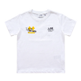 Afbeelding laden in galerijweergave, L/AB Off-White t-shirt jongens Off Active Lab White, voorkant
