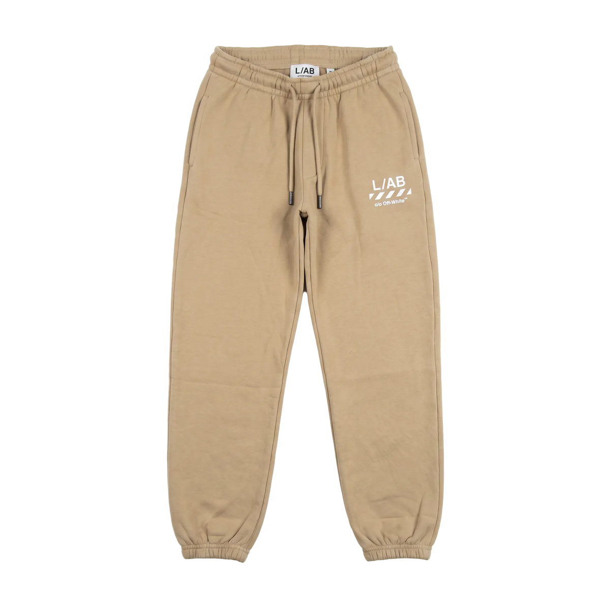 L/AB Off-White joggingbroek jongens Diag Cornstalk, voorkant