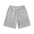 Afbeelding laden in galerijweergave, L/AB Off-White short jongens Logo Basic Heather Grey, achterkant
