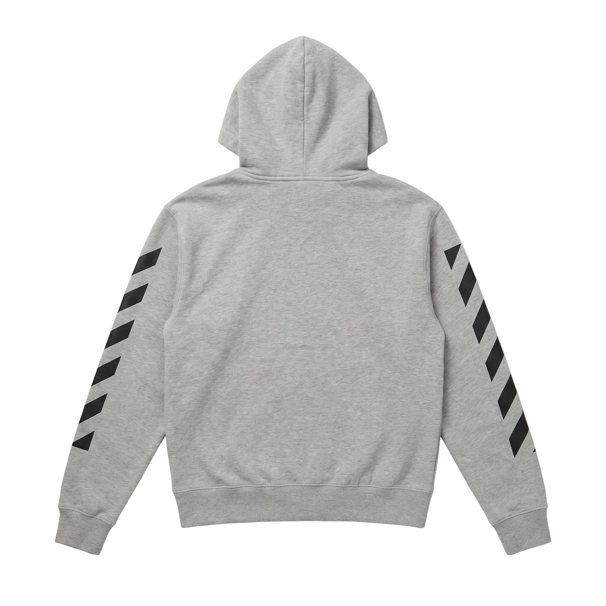 L/AB Off-White vest jongens Diag Heather Grey, achterkant