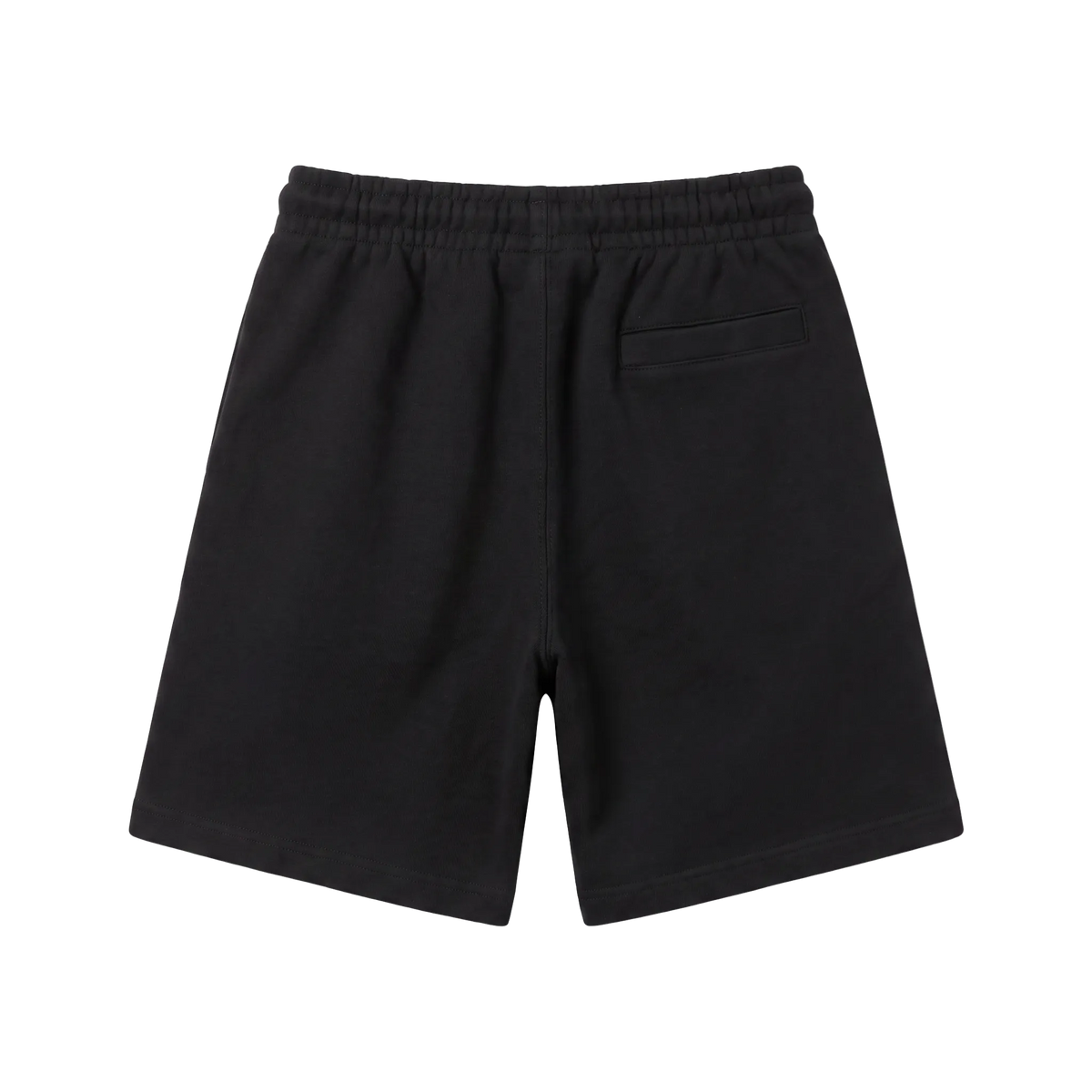 L/AB Off-White short jongens Logo Basic Black, achterkant